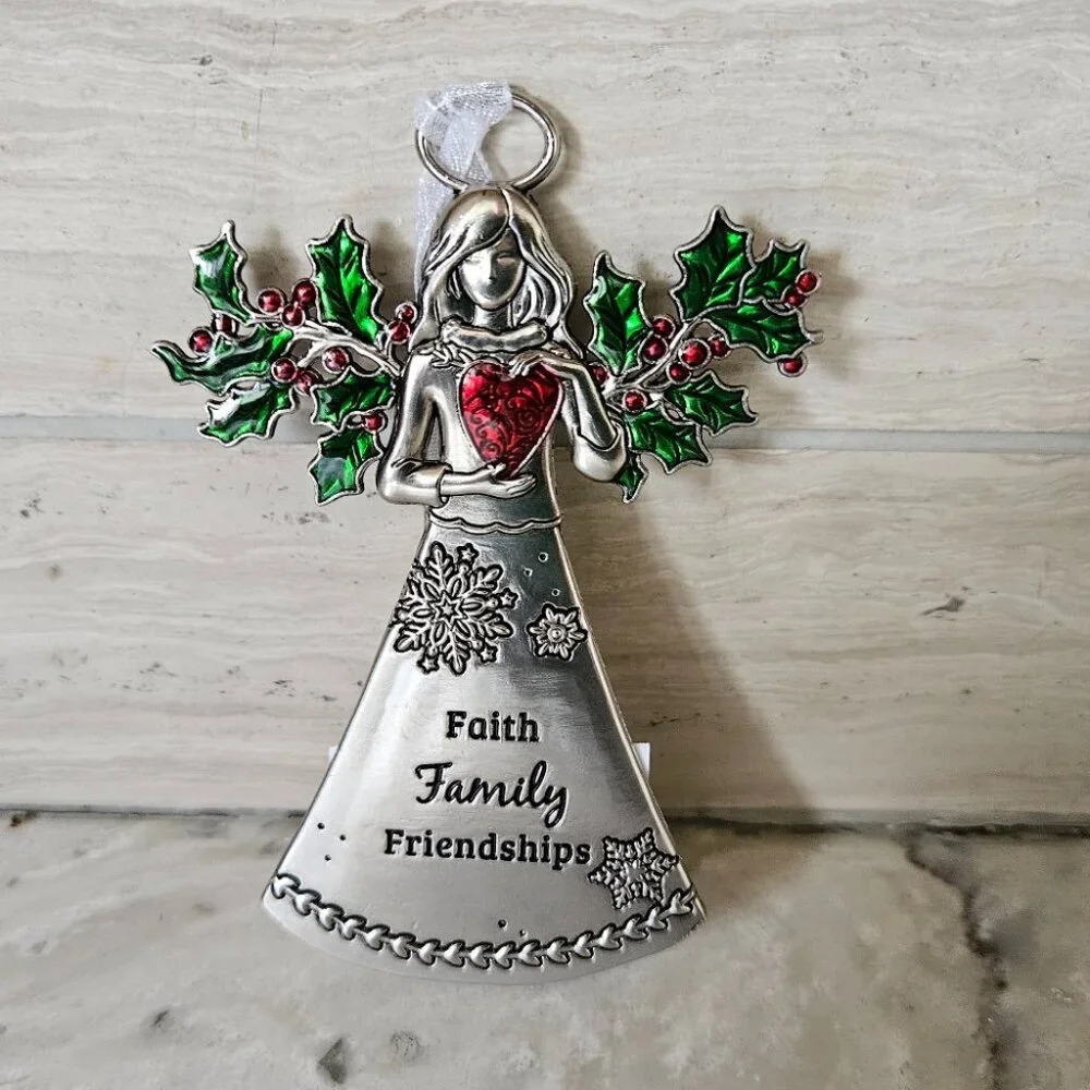 Ganz  Faith Family Friendships Angel Ornament